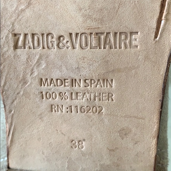 Zadig & Voltaire Tan Booties - Picture 5 of 6